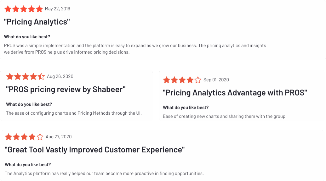 image showing filtered reviews from G2 Crowd. G2 is the world’s largest tech marketplace where businesses can discover, review, and manage the technology they need to reach their potential.